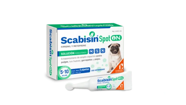 Scabisin® Spot On de 5 a 10 kg de Chinoin - Imagen 3