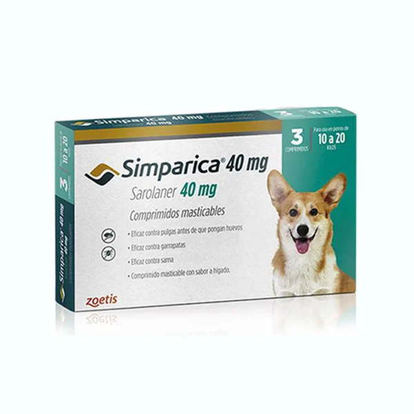 Simparica® 3 Comprimidos de Zoetis - Imagen 4