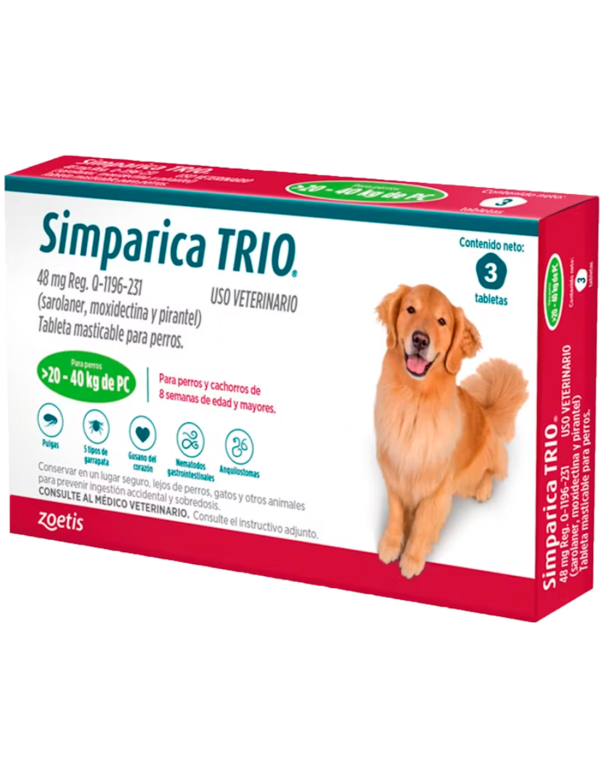 Simparica TRIO® 3 Tabletas de Zoetis - Imagen 5