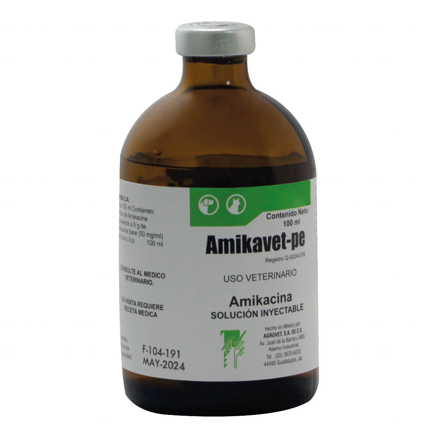 AMIKAVET-PE 100 ML AGROVET - Imagen 3