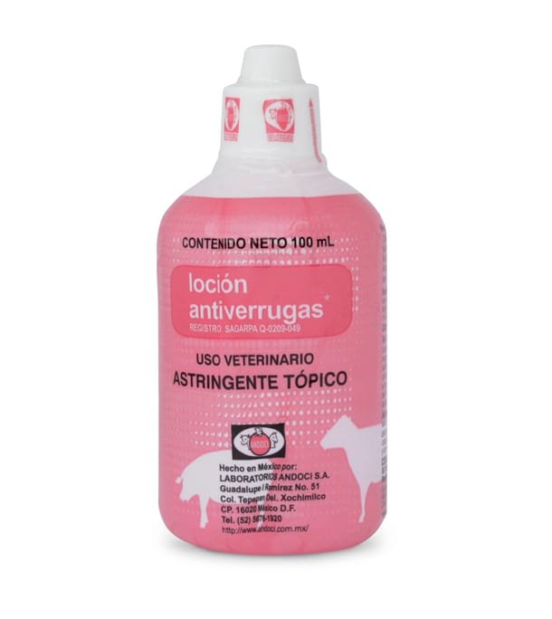 LOCION ANTI-VERRUGAS 100 ML. ANDOCI