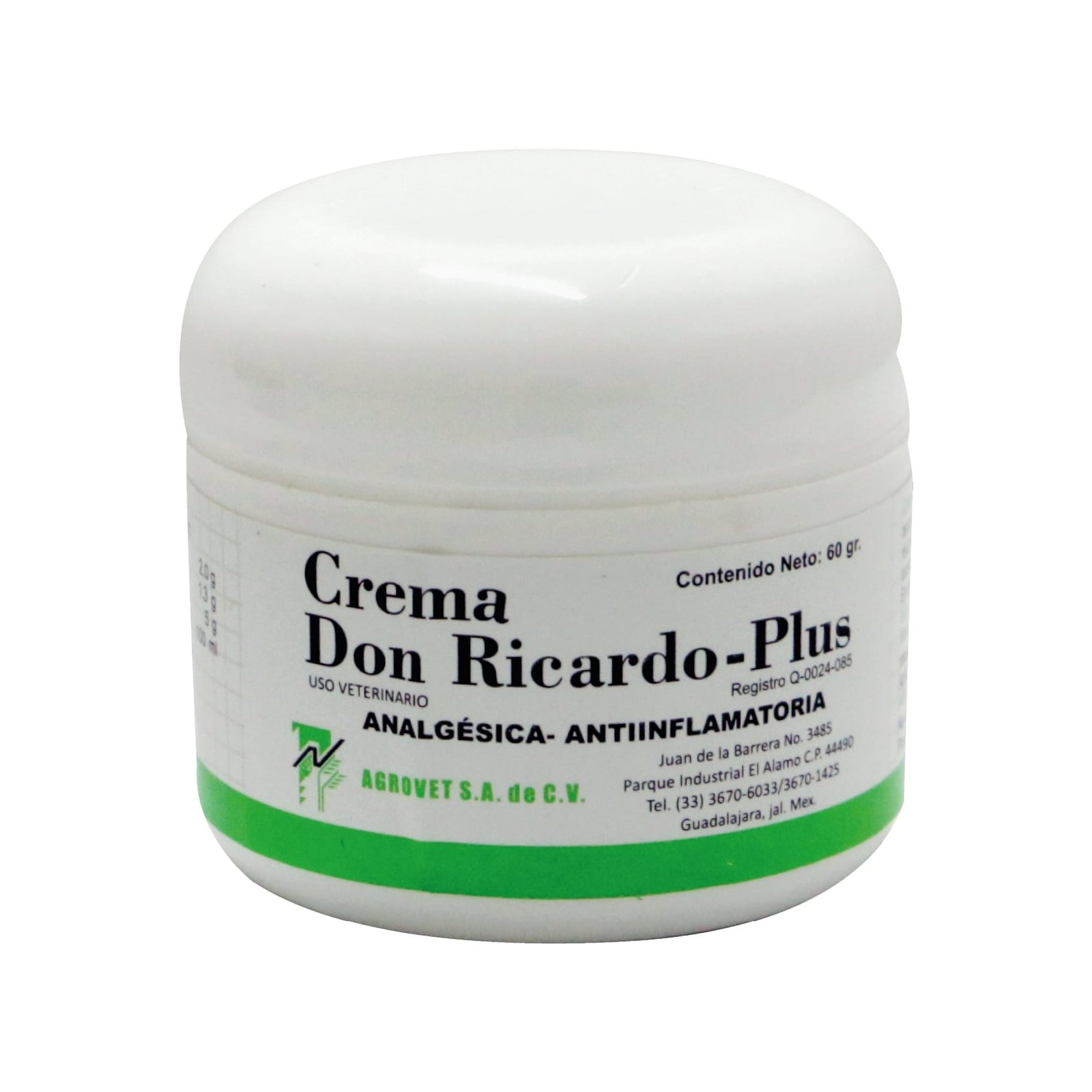 CREMA DON RICARDO PLUS AGROVET - Imagen 3