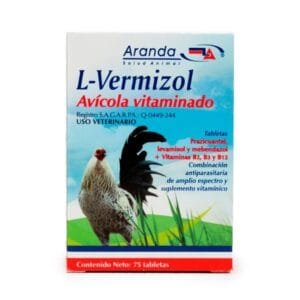 L-VERMIZOL AVI-VIT (75) 350 MG ARANDA