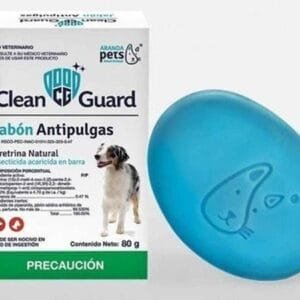 JABON ANTIPULGAS 80 GR ARANDA PETS