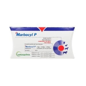 MARBOCYL P 20 MG BLISTER C/10 (10) COMP VETOQUINOL *60*