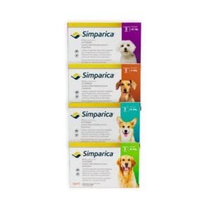 SIMPARICA 10 MG 1X3 TAB ZOETIS