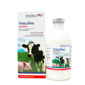 PENICILINA ACUOSA 75MLL 250ML (12) SIN CAJA ARANDA / DESCONTINUADO