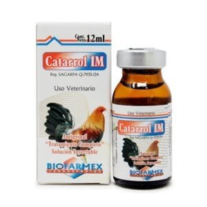 CATARROL GALLOS INY 12ML BQ VARIOS