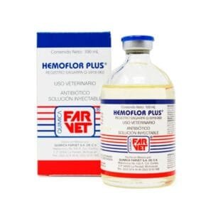 HEMOFLOR HG 100 ML QUIMICA-FARVET