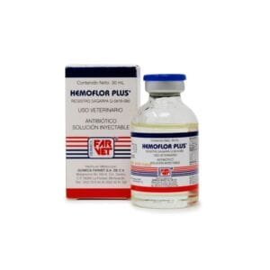 HEMOFLOR PLUS 30 ML. QUIM. FARVET