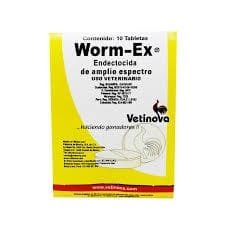 WORM-EX (25) C/10 TB VETINOVA