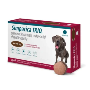 SIMPARICA TRIO 1TAB 40 a 60 kg. (CAFÈ 72) ZOETIS