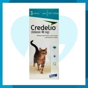CREDELIO GATO TAB 12 MG X 3