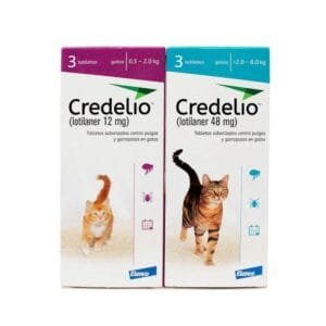 CREDELIO GATO TAB 48 MG X 3