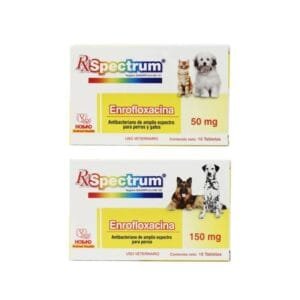 SPECTRUM ENROFLOXACINA 150MG 10TB HOLLAN