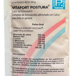 VITAFORT POSTURA (10) 100 GR PARFARM