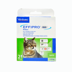 EFFIPRO DUO KITTEN 1-6 KG C/2 VIRBAC PQ