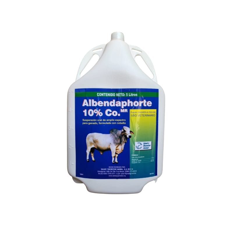 ALBENDAPHORTE 10% 5 LT SALUD Y BIENESTAR